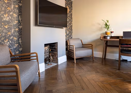Bespoke Herringbone Parquet