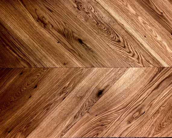 Golden Nature Chevron Engineered Floor 