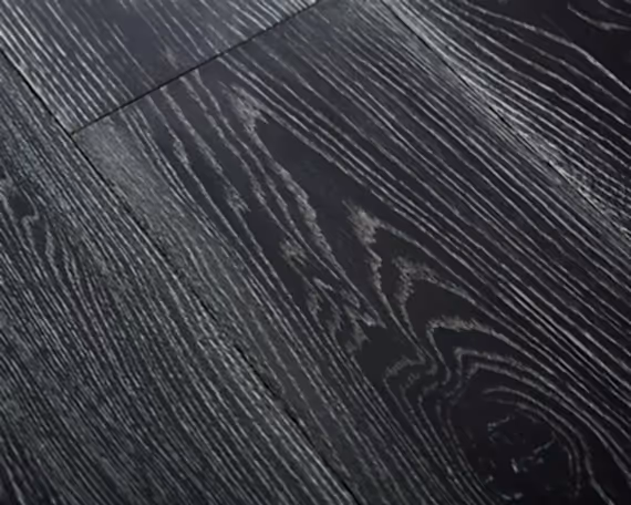 Black Washed Engineered Floor 