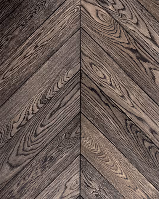 Charred Oak Chevron Engineered Flooring Product