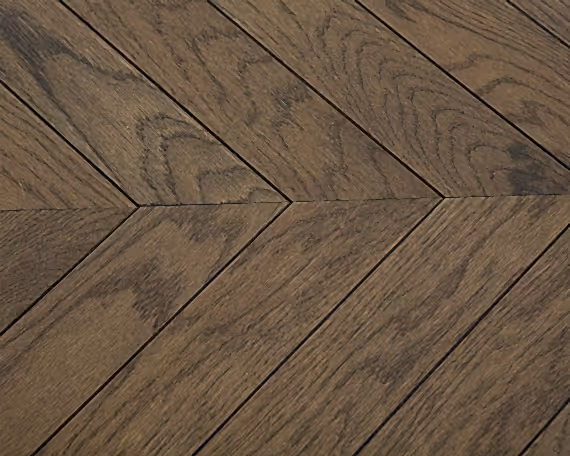 Charcoal Chevron Engineered Floor 