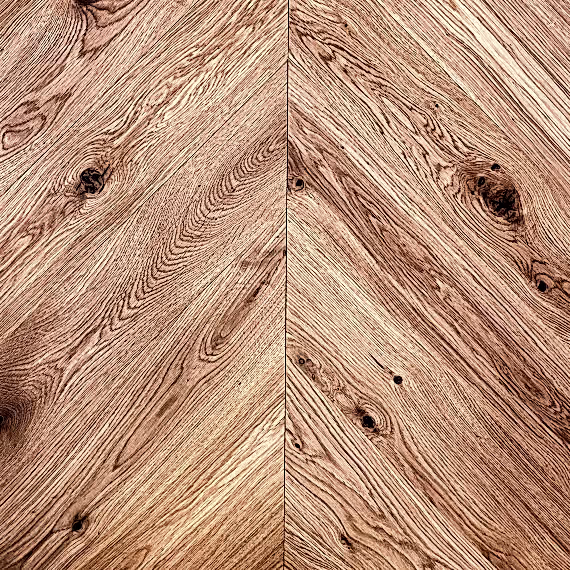 Rustic Natural Oiled Chevron Engineered Floor Product