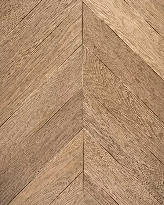 Double Smokey George Chevron Engineered Flooring Product