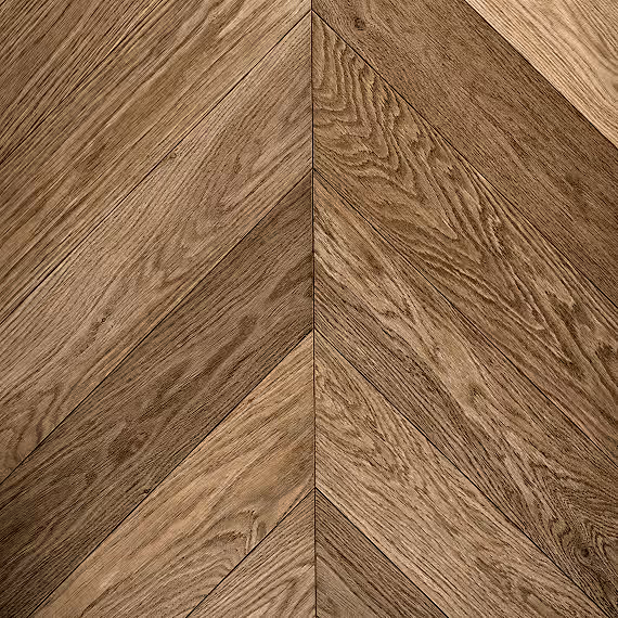 Double Smokey George Chevron Engineered Floor Product