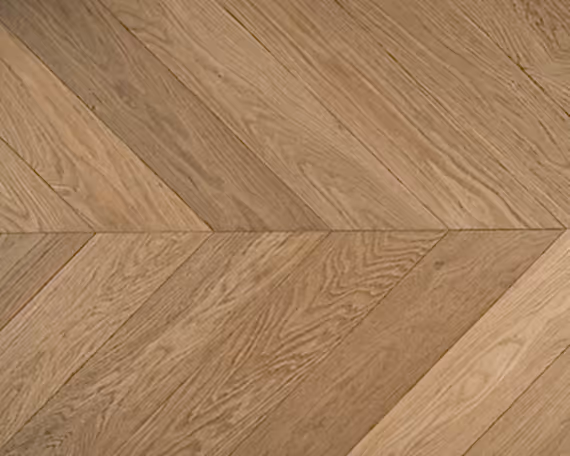 Double Smokey George Chevron Engineered Floor 