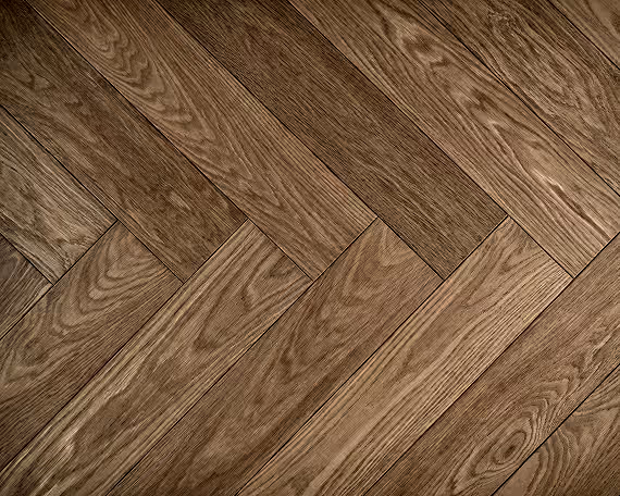 Double Smokey George Herringbone Engineered Floor 