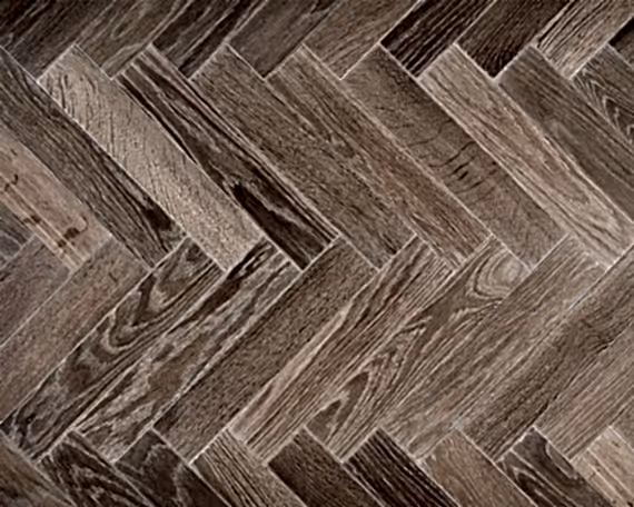 Dove Grey Herringbone Engineered Floor 