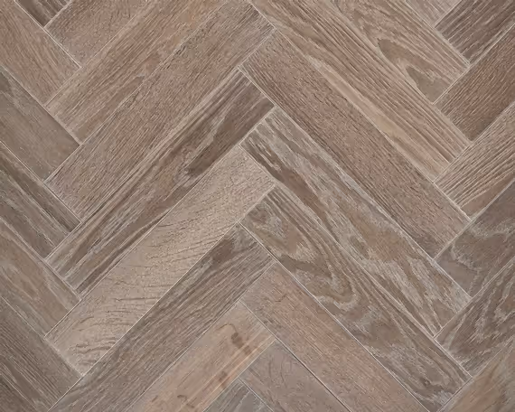 Dove Grey Herringbone Engineered Floor 