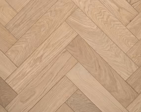 Glacier Driftwood Herringbone Engineered Floor 