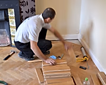 oak parquet flooring