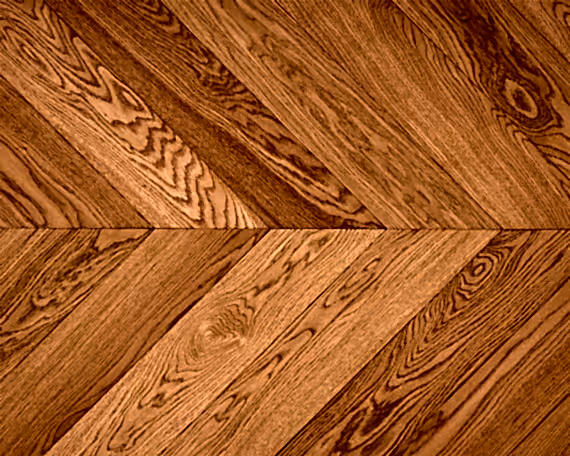 Hazel Ivy Chevron Engineered Floor 