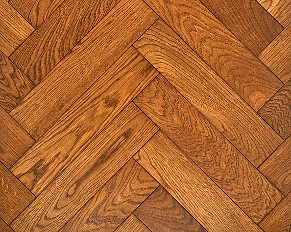 Honey Bronze Herringbone Engineered Floor 