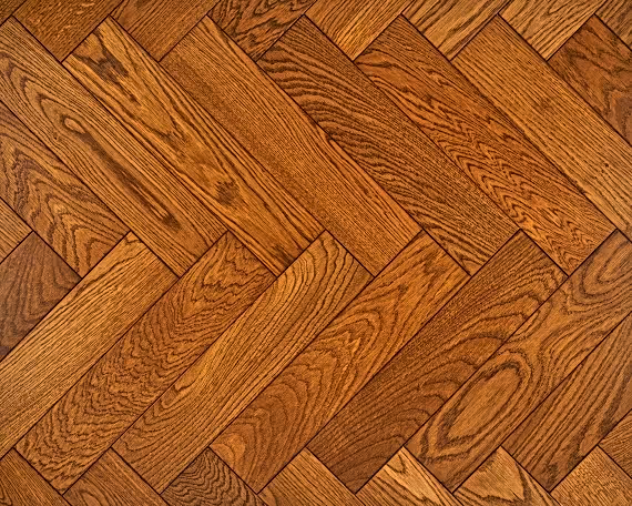Honey Bronze Herringbone Engineered Floor 