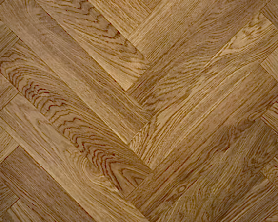 Honey Lacquered Parquet Engineered Floor 