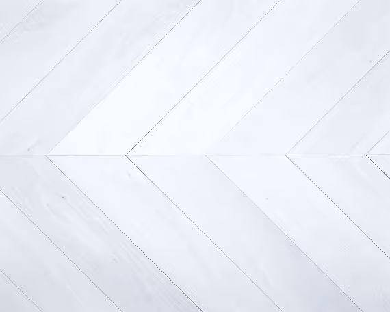 Ice White Chevron Engineered Floor 