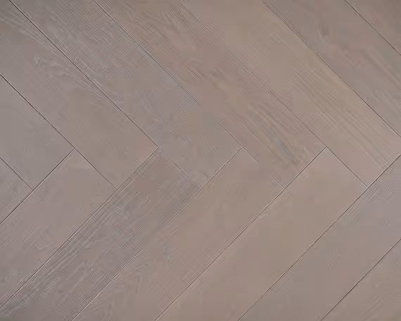 Light Grey Stone Herringbone Engineered Floor 