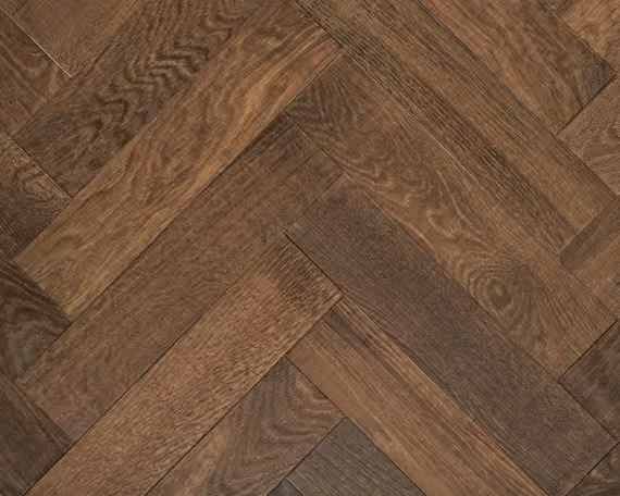 Truffle Oak Herringbone Bandsawn Engineered Floor 