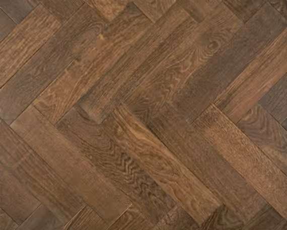 Truffle Oak Herringbone Bandsawn Engineered Floor 
