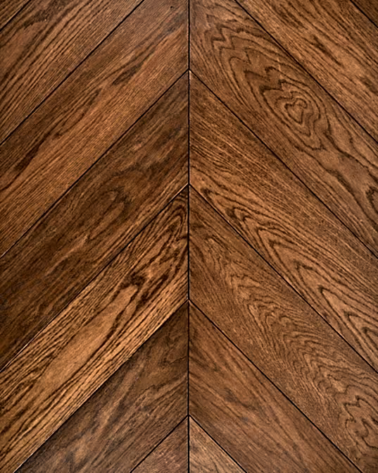 Dark Walnut Chevron Engineered Flooring Product