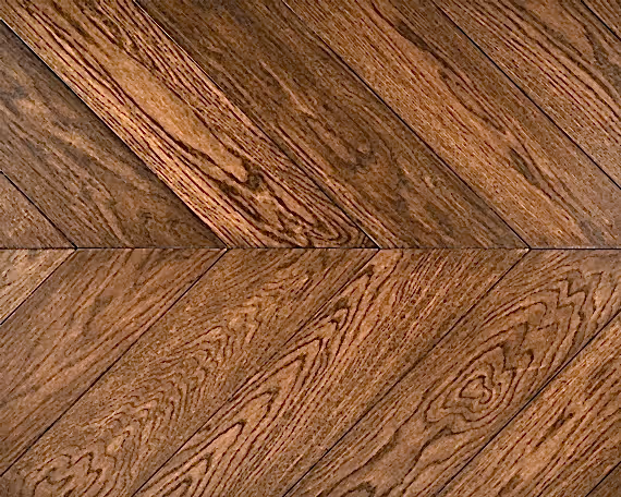 Dark Walnut Chevron Engineered Floor 