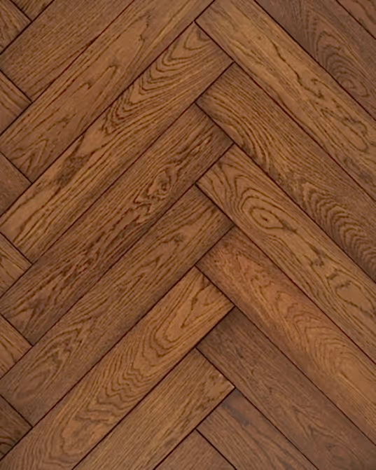 Dark Walnut Herringbone Engineered Flooring Product