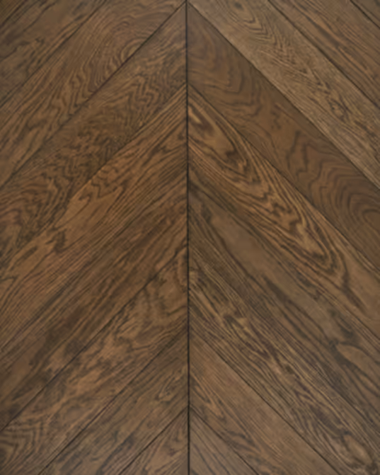 Charcoal Chevron Engineered Flooring Product