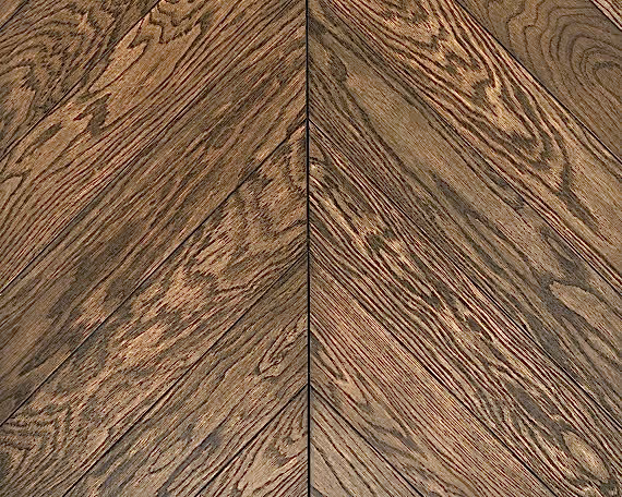Charcoal Chevron Engineered Floor 