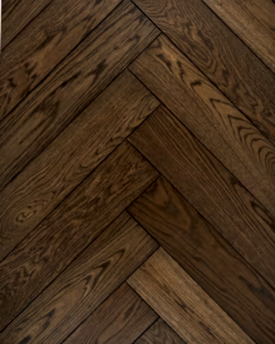 Charcoal Herringbone Engineered Flooring Product