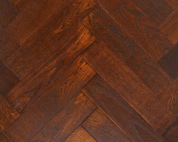 Cherry Smoke Herringbone Bandsawn Engineered Floor 