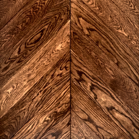 Cherry Smoke Chevron Engineered Floor Product