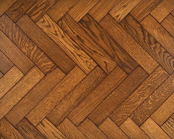 Old English Fumed Herringbone Engineered Floor 
