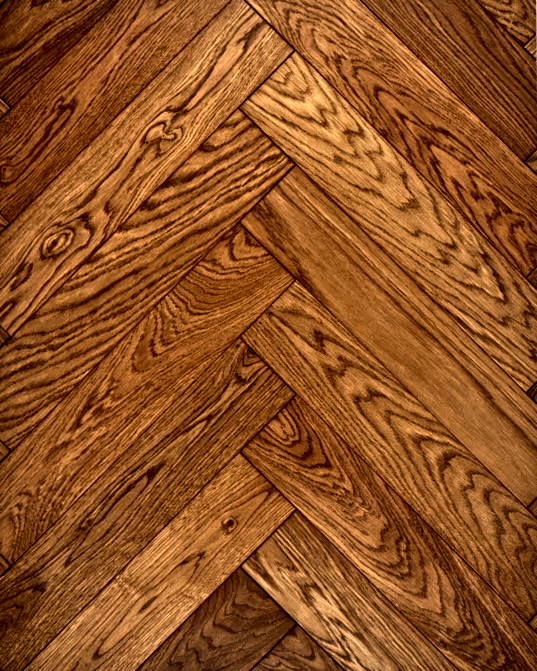 Smoked Natural Bronze Herringbone Engineered Flooring Product