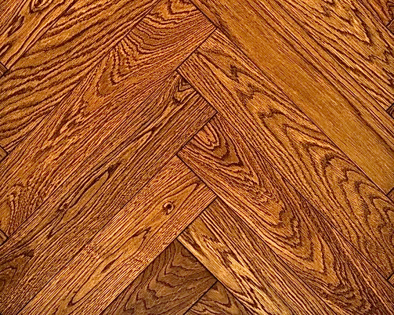 Smoked Natural Bronze Herringbone Engineered Floor 