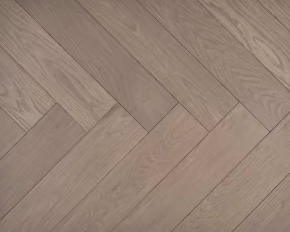 Pewter Cast  Herringbone Engineered Floor 