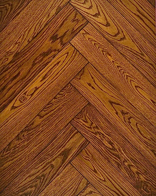 Saffron Brown Herringbone Engineered Flooring Product
