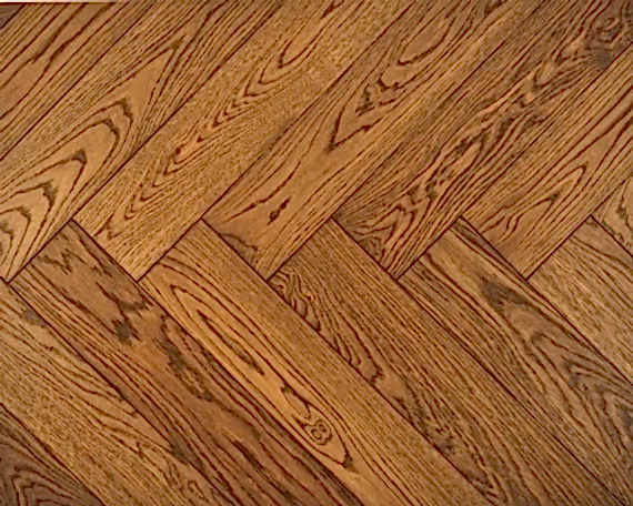 Saffron Brown Herringbone Engineered Floor 