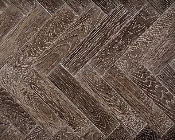 Smokey Grey Herringbone Engineered Floor 