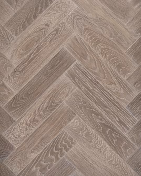 Smokey Grey Herringbone Engineered Flooring Product